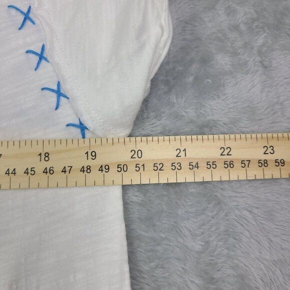 Jaded Gypsy Distressed Cotton Tee Top Gypsy Bull Size Large Jaded Gypsy - Picture 11 of 12